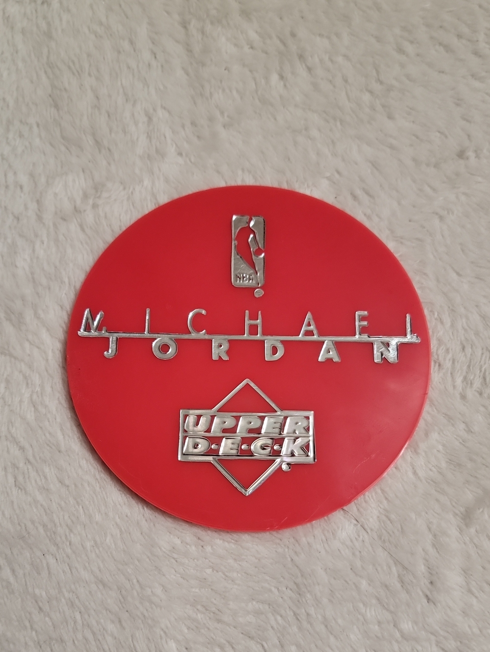 Michael Jordan Upper Deck Plastic Disc/Coaster